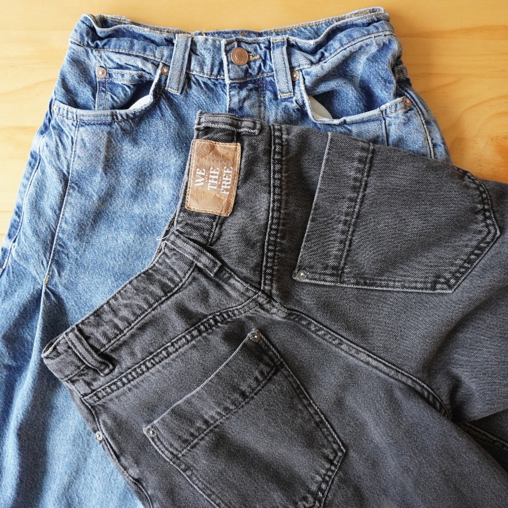 Size 26 Women's Free People Denim Bundle: $250+ Value!